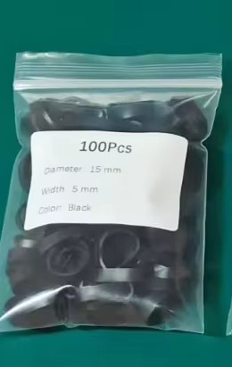

Черные резиновые ленты STORKFLY tiny rubber bands 100/200/500 шт