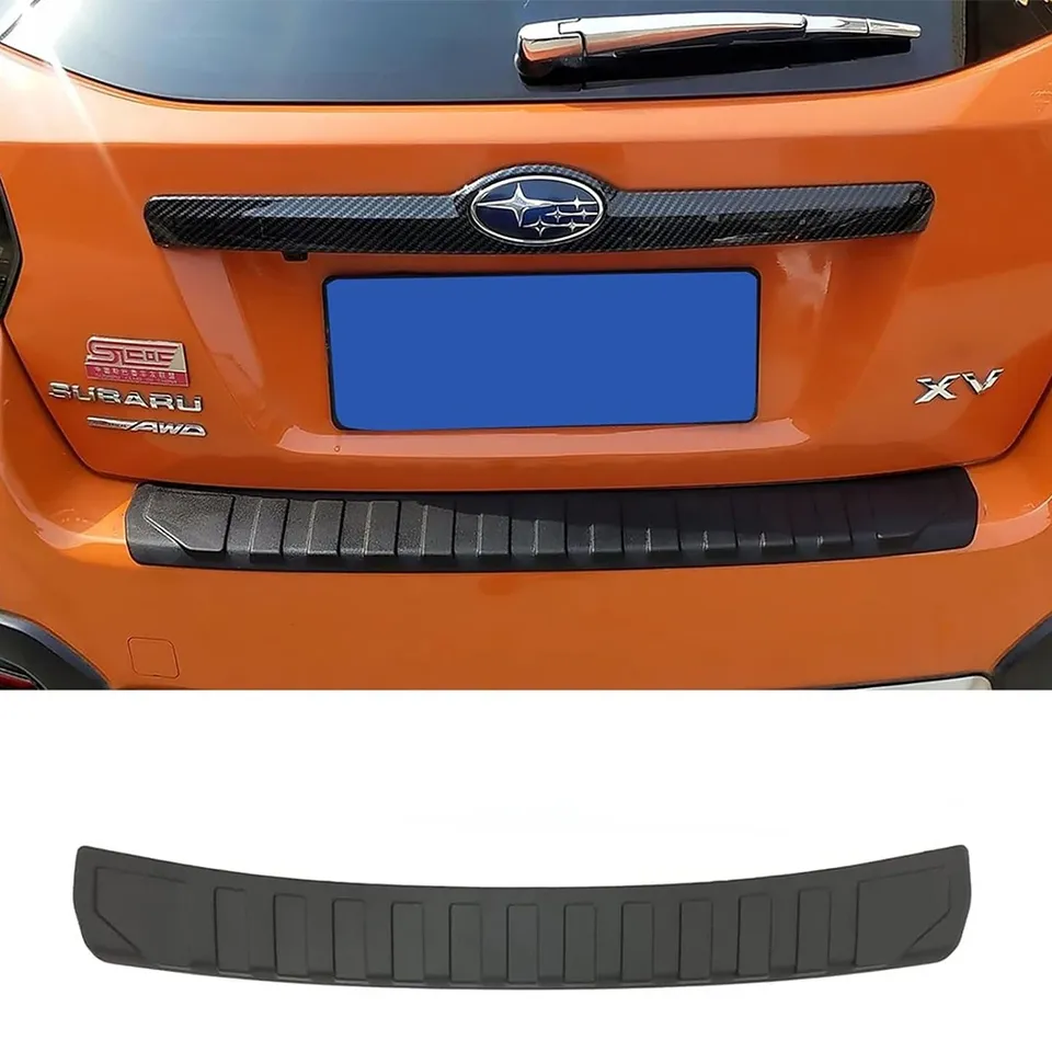 

Для Subaru XV Crosstrek Outback Forester 2013-2023 Защитная накладка на задний бампер автомобиля, устойчивая к царапинам защита двери багажника