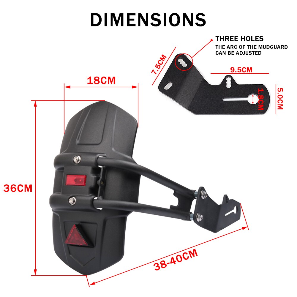 

Для Suzuki vстрома 250 650 650XT DL650 GSX 400 R125 R250 S750 GS500 SV650 мотоциклетное заднее крыло брызговик
