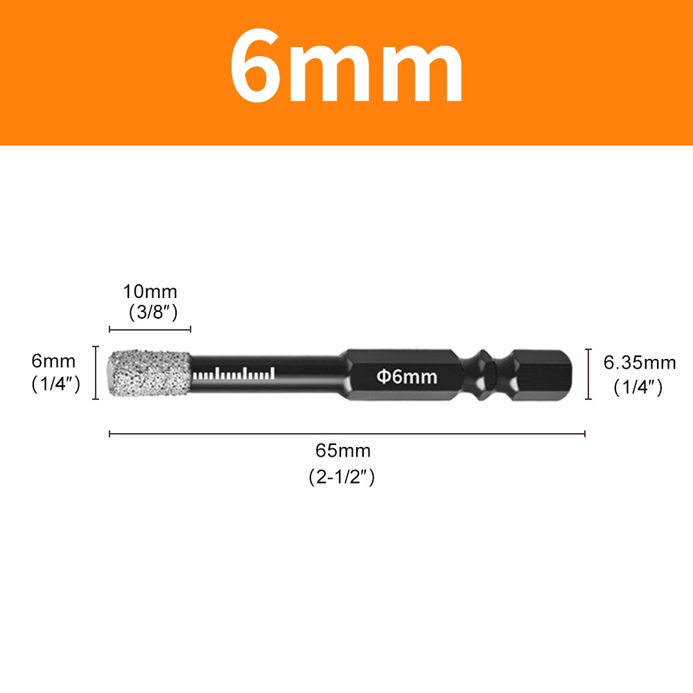 

Алмазное сверло XMSJ GlassDrill 5-16 мм для сухого сверления