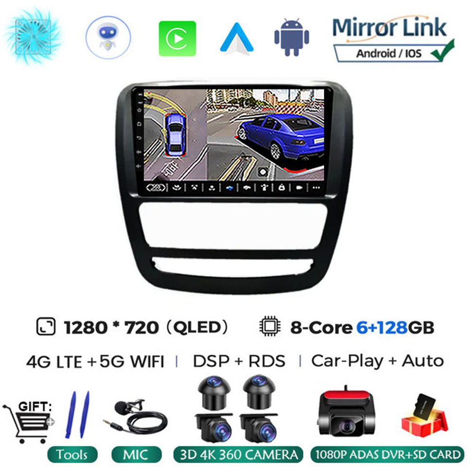

Автомобильный плеер Android 13 для JAC T6 T8 2015 2016 2018 2022 2021, головное устройство, радио, стереомагнитофон, GPS-навигация, без DVD