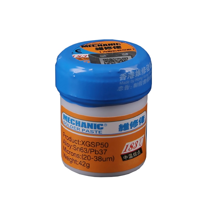 

Паяльная паста Welsolo XGSP50 Sn63/Pb37