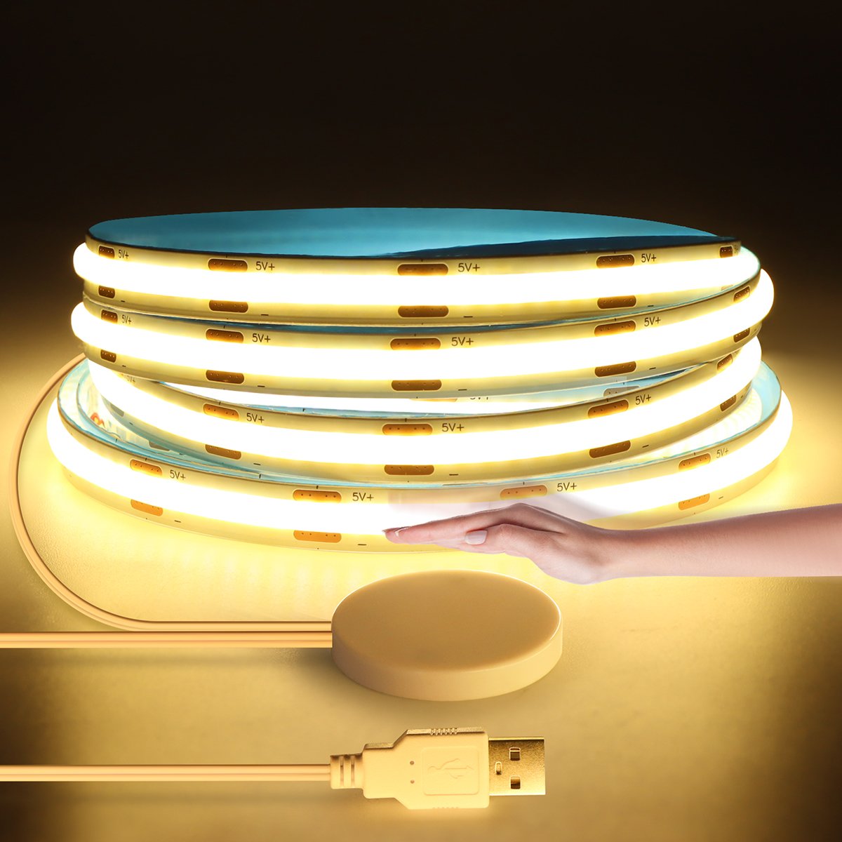 

USB Светодиодная Лента CHNAITEKE 320 LED/м Теплый/Натуральный/Холодный Белый