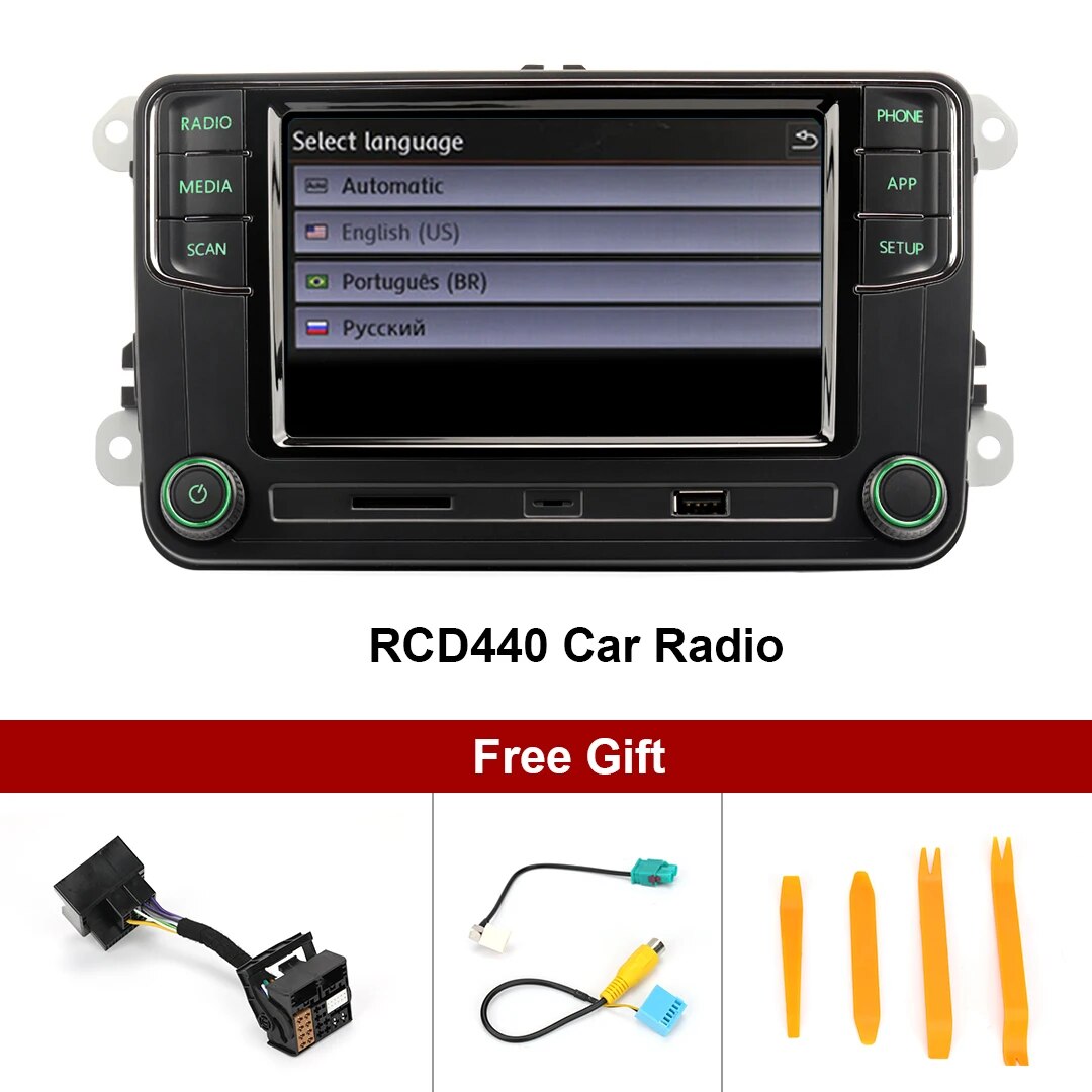 

Noname RCD440 Pro MIB Carplay автомобильный радиоприемник зеленого света 6,5-дюймовый Android автоплеер для Skoda PQ Octavia SuperB Rapid Yeti