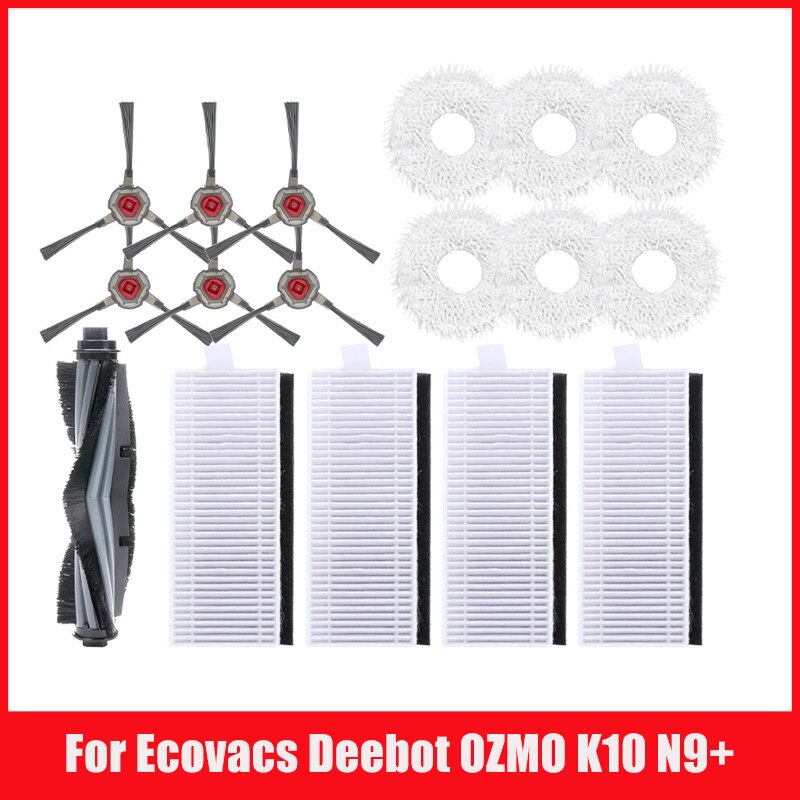 

Запчасти для робота-пылесоса Ecovacs Deebot OZMO K10 N9 + Yeedi DVX46