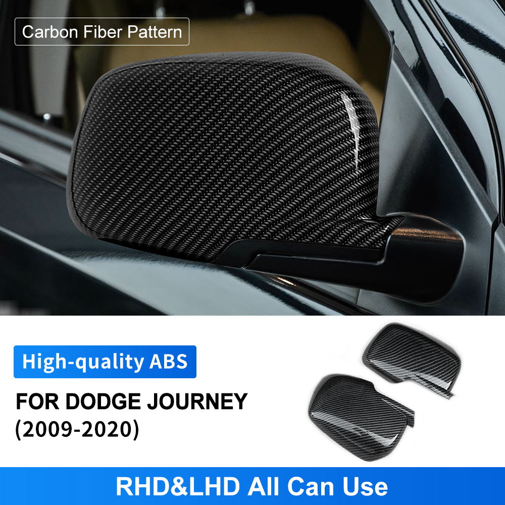 

Для Dodge Journey JUCV Fiat Freemont 2009-2017 2018 Боковая дверь Зеркало Накладка Зеркало Заднего Вида Крышка Отделка Автомобильные Аксессуары