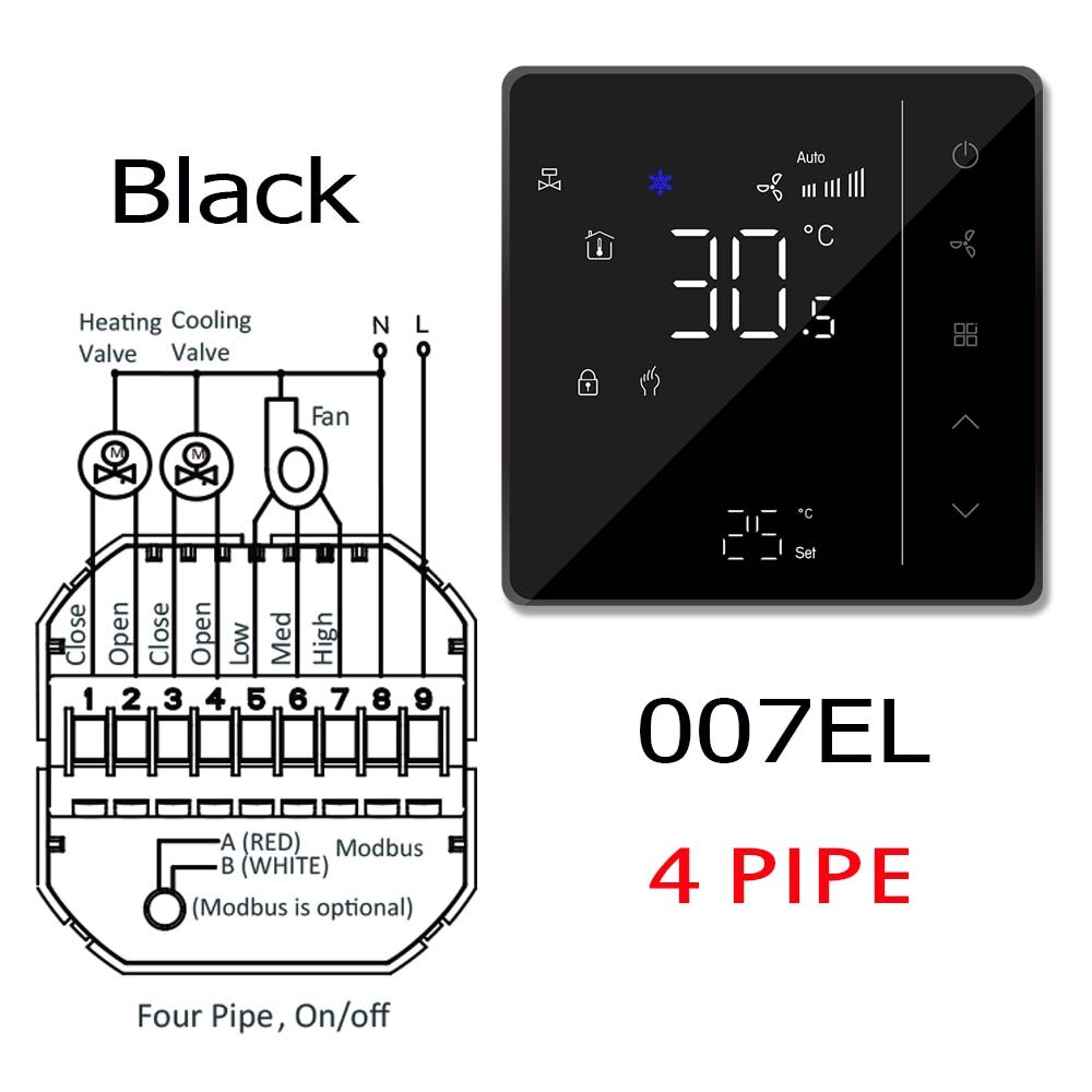 

Термостат для кондиционера 2Pipe4pipe 24В
