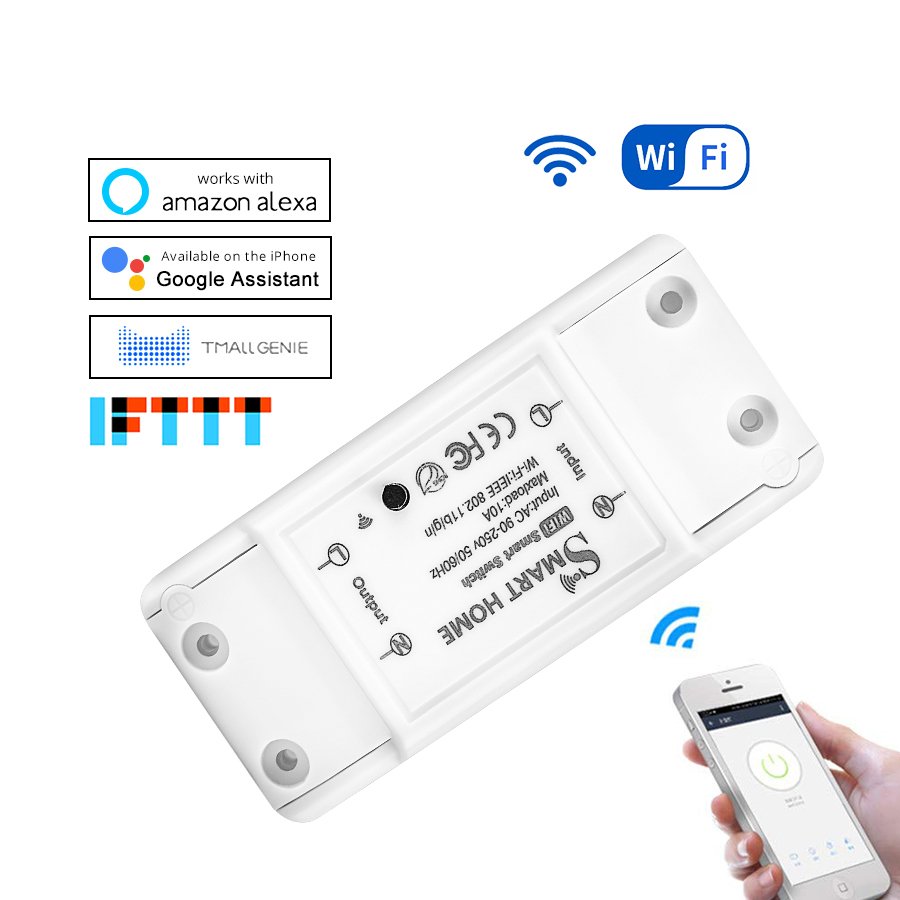 

Tuya Wi-Fi умный переключатель
