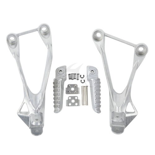 

Мотоциклетные Задние подножки для KAWASAKI Ninja ZX6R 2005-2008 2007 2006 ZX636 2005-2006 серебристый/черный/матовый черный