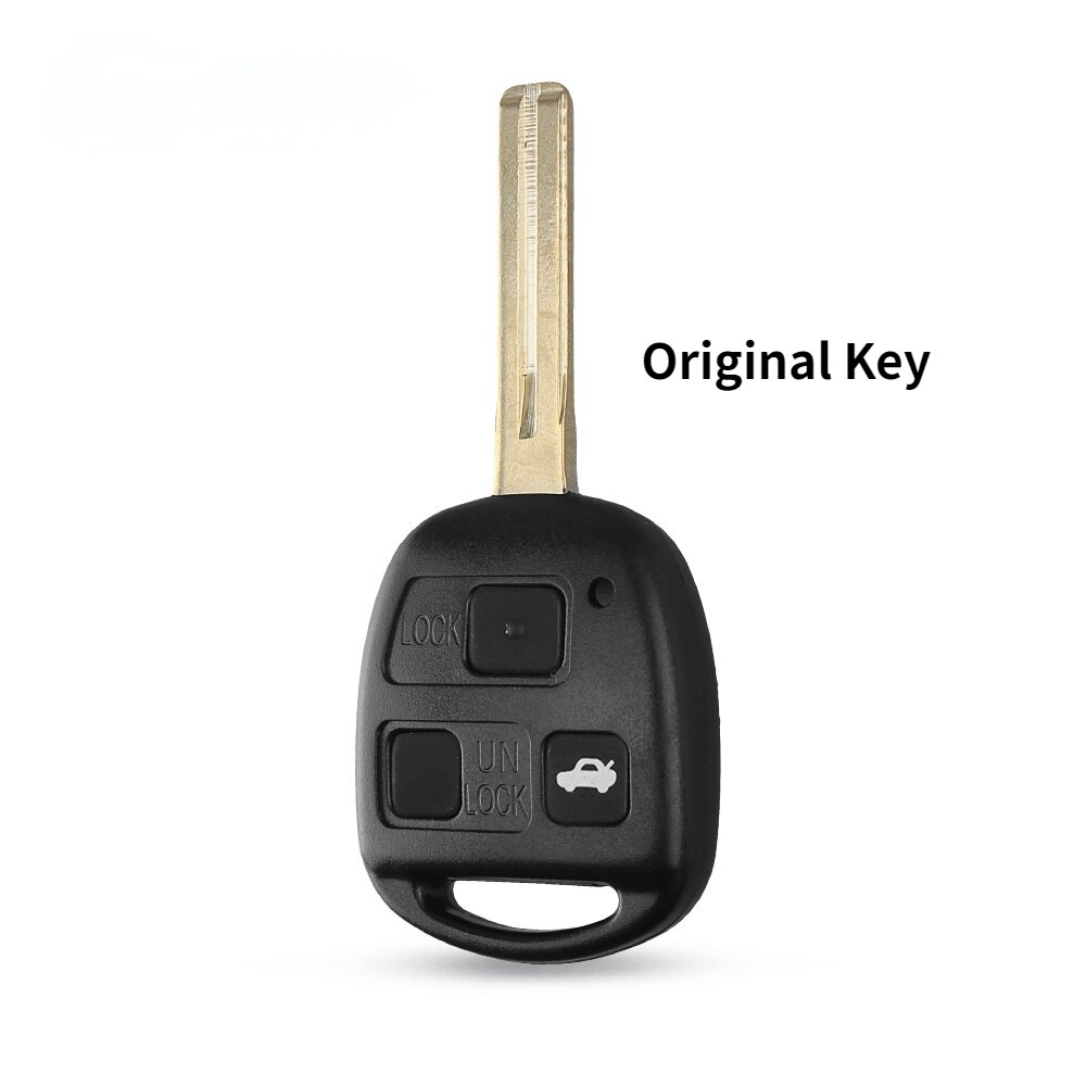 

KEYYOU 2/3 кнопки корпус автомобильного ключа дистанционного управления для LEXUS ES300 GS300 GS430 GX470 LS200 LS300 LS400 RX300 Замена Uncut TOY48 чехол