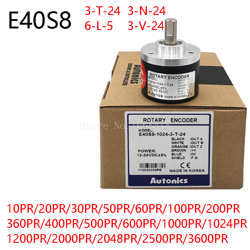 

Роторный энкодер E40S8-1000-3-T-24