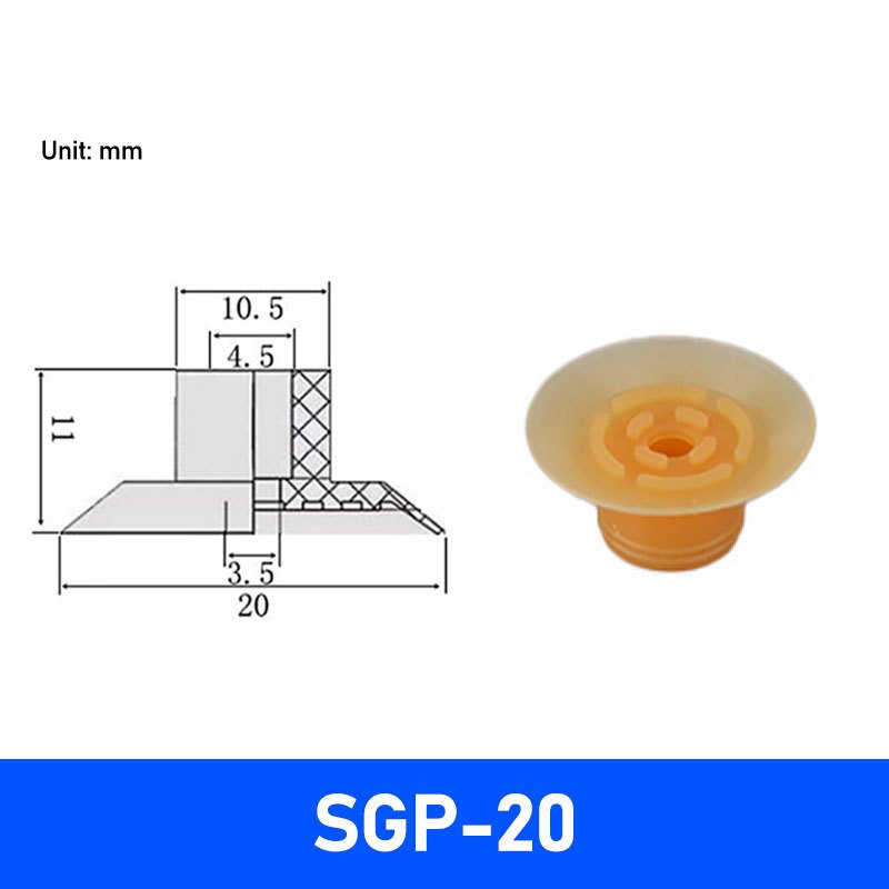 

Вакуумные накладки SGP SGP-15 SGP-20 SGP-30 SGP-40