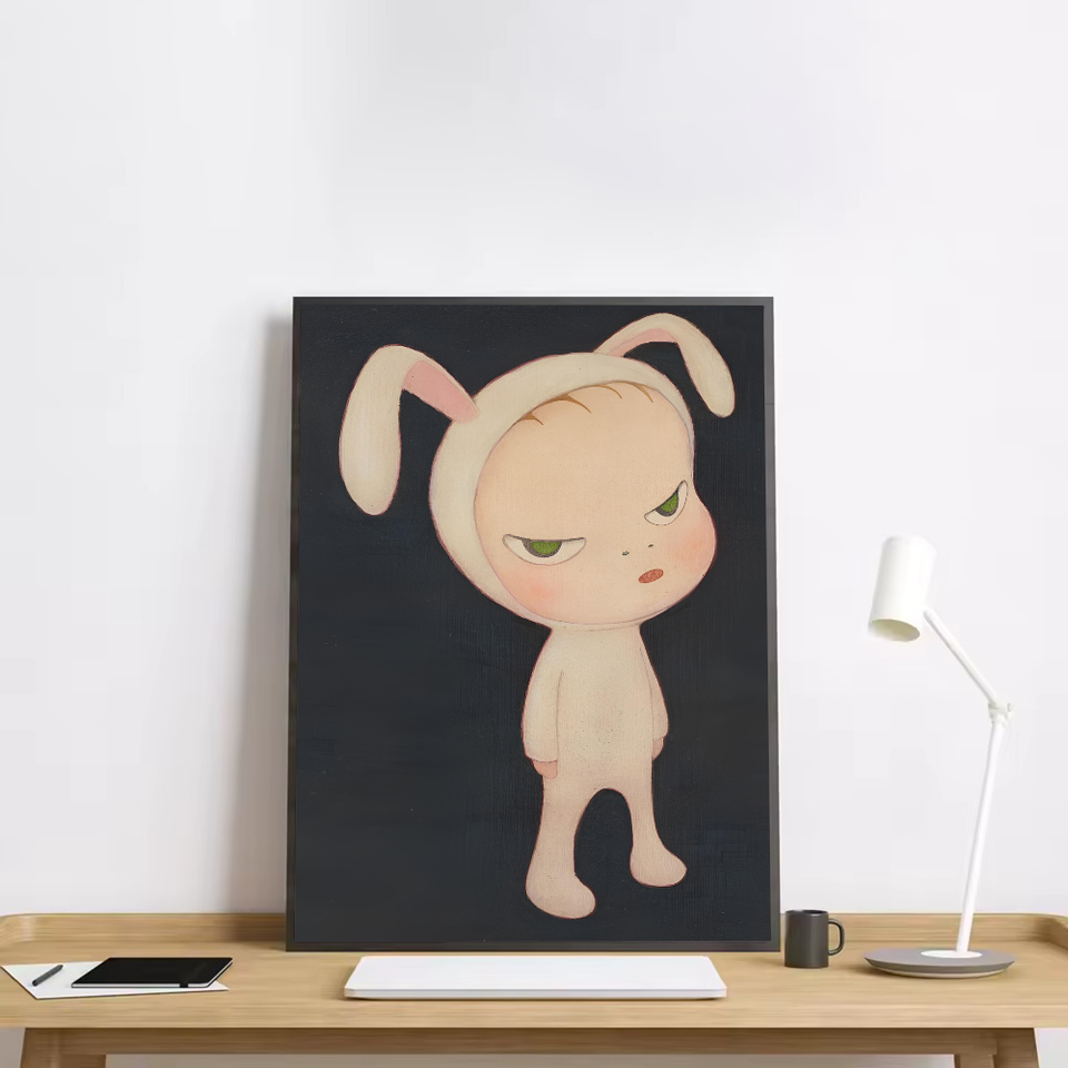 

Yoshitomo Nara Dream Doll винтажный постер HD арт липкая стена водостойкая домашняя гостиная бар украшение