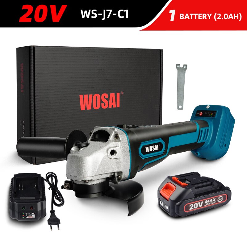 

Бесщеточная угловая шлифовальная машина WOSAI MT Series M14
