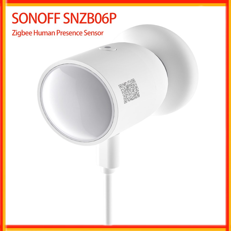 

Датчик присутствия человека SONOFF SNZB-06P Zigbee, 5,8 ГГц, микроволновый радар обнаружения, местная интеллектуальная сцена, Совместимость с IFTTT HA