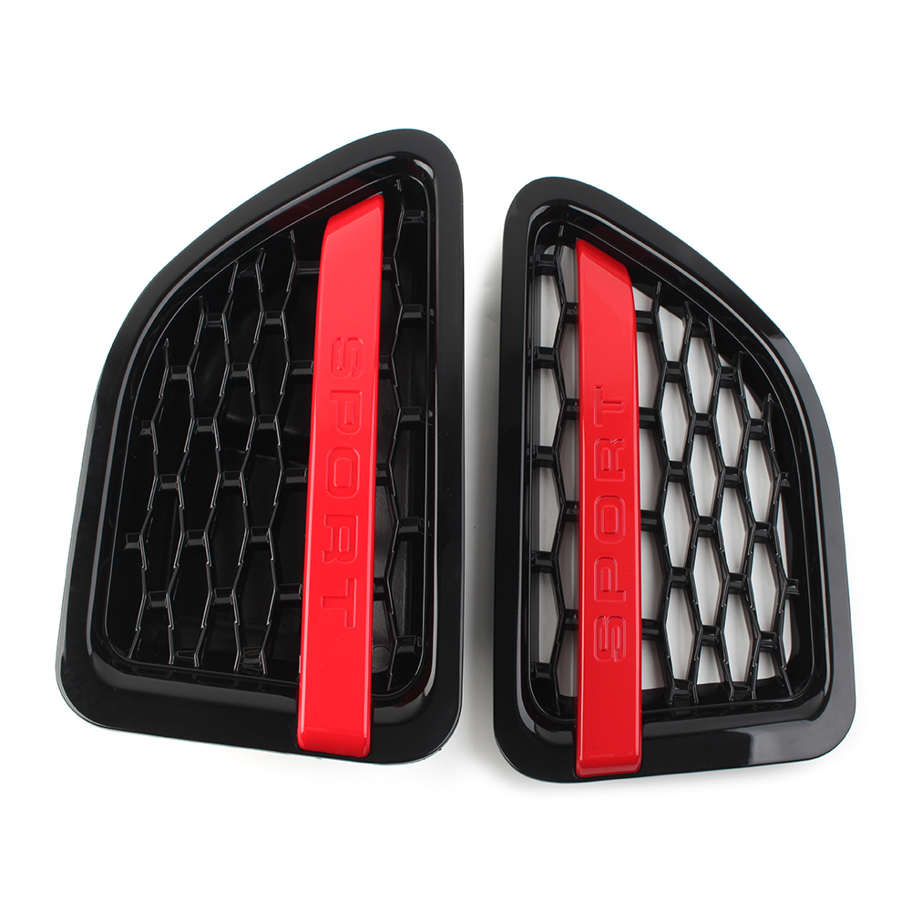 

2X Переднее боковое крыло для автомобиля, решетка вентиляционного отверстия для Land Rover L320 Range Rover Sport 2005 2006 2007 2008 2009 ABS, автостайлинг, гриль