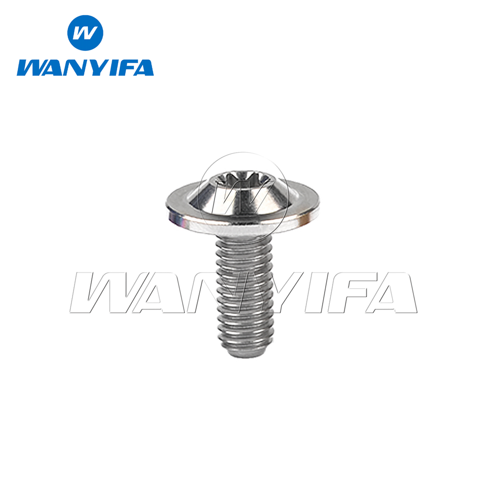 

Титановый болт Wanyifa M6x10 15 20 мм, винты с головкой T30 для крепежа мотоцикла, 10/15 шт.