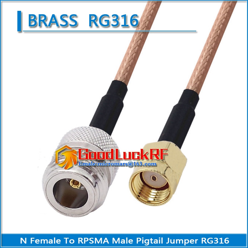 

RG316 коаксиальный кабель N Female - RPSMA