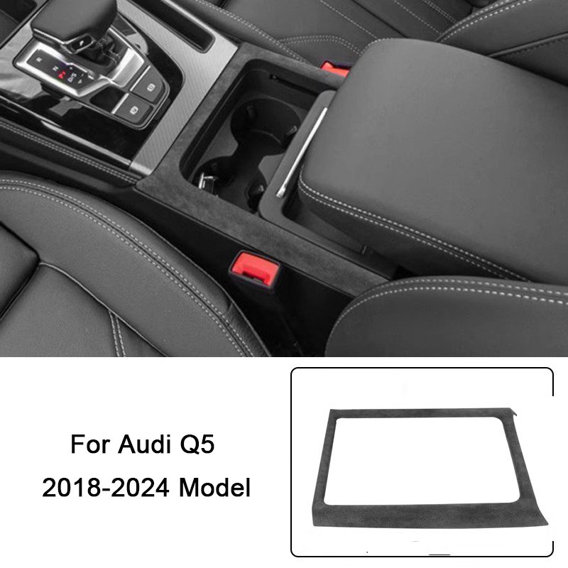 

Для LHD Audi Q5 2018 2019 2020 2021 2022 2023 2024 ALCANTARA накладки внутренняя отделка дверей, шестерни, центральная консоль