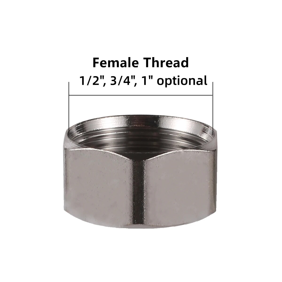 

Соединитель для труб из нержавеющей стали 1/2", 3/4", 1"