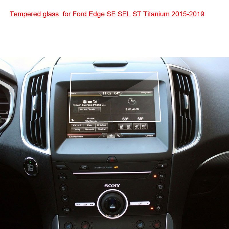 

Защитная пленка для автомобильной навигации для Ford Edge SE SEL ST Titanium 2015-2019, стеклянная пленка для Ranger XL XLT LARIAT 2019 года