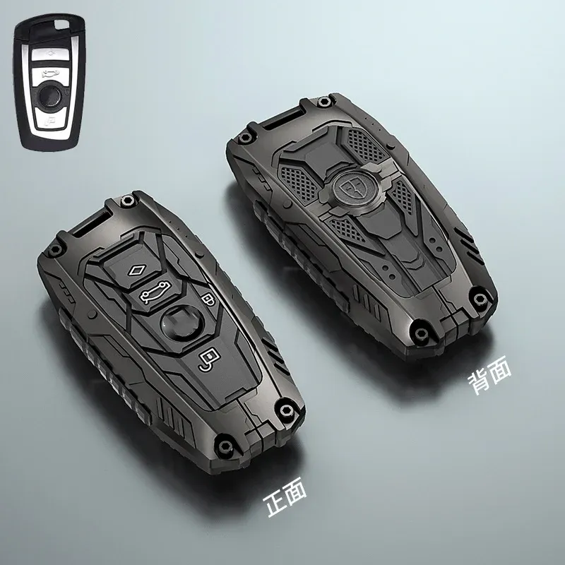 

Чехол для автомобильного дистанционного ключа из цинкового сплава для BMW 1 3 5 7 серии X1 X3 X4 X5 F10 F15 F16 F20 F30 F18 F25 M3 M4 E34 аксессуары