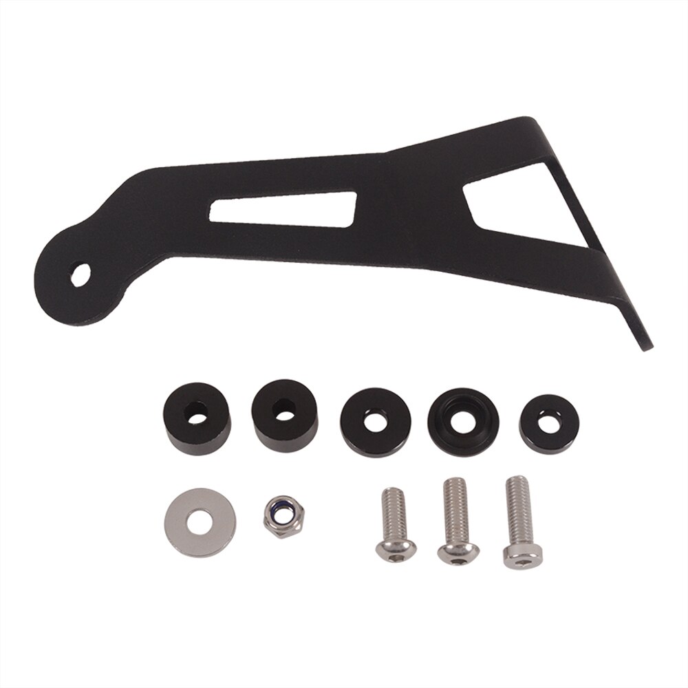 

Для Aprilia RSV4 Tuono V4 2021 2022 2023 мотоциклетная алюминиевая выхлопная вешалка кронштейн черные аксессуары Поддержка глушителя