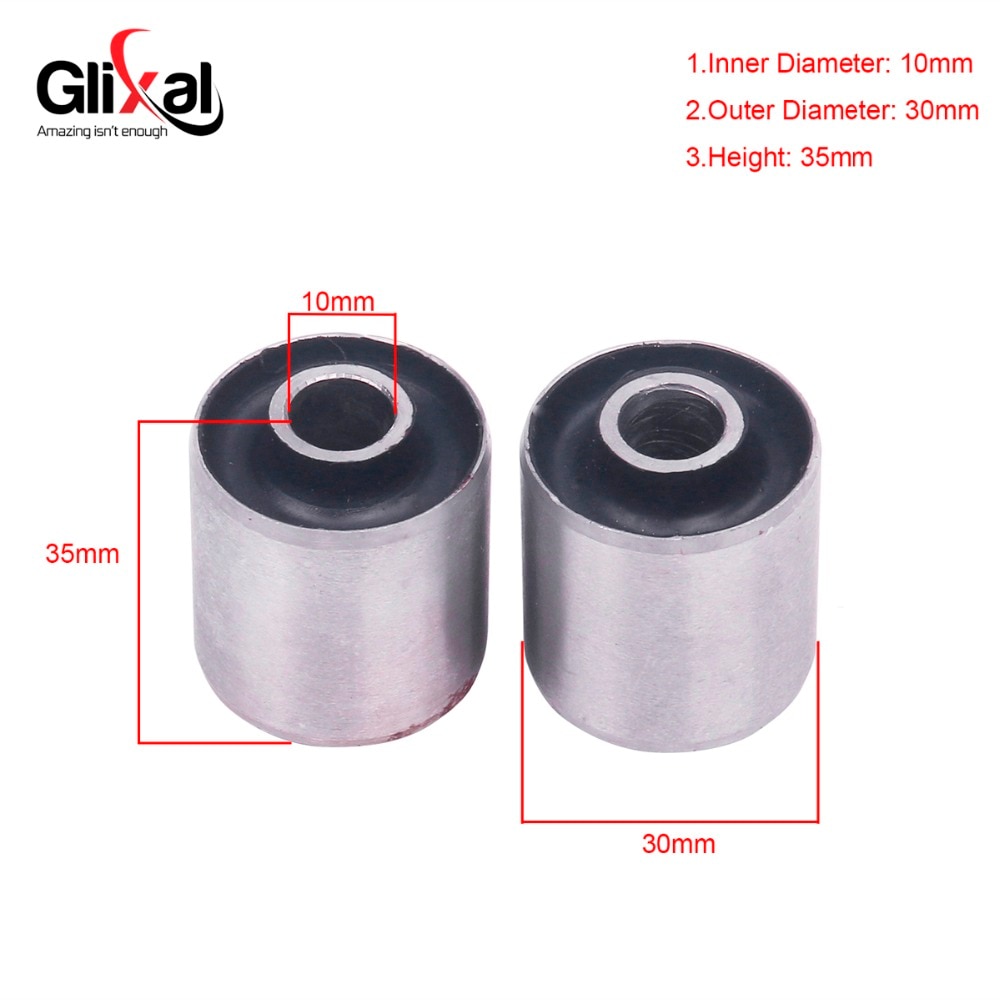 

Glixal GY6 50cc 125cc 150cc Втулка крепления подвески двигателя для 139QMB 152QMI 157QMJ Скутер Мопед ATV Go-Kart