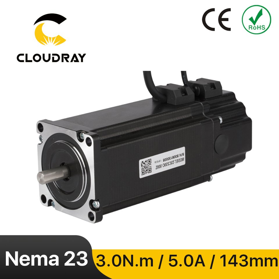 

Шаговый двигатель Cloudray Nema 23 2-фазный