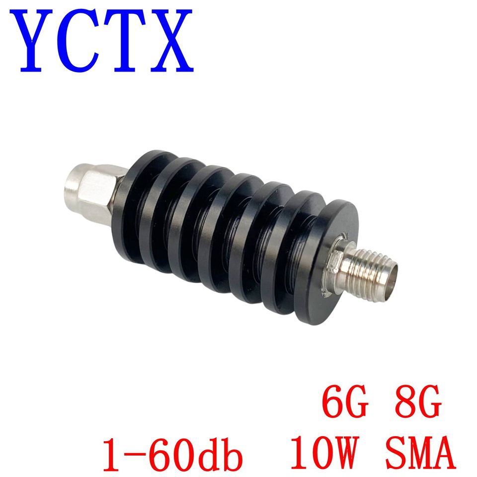 

Аттенюатор SMA 10 Вт DC-6G/8 ГГц 1-60 дБ