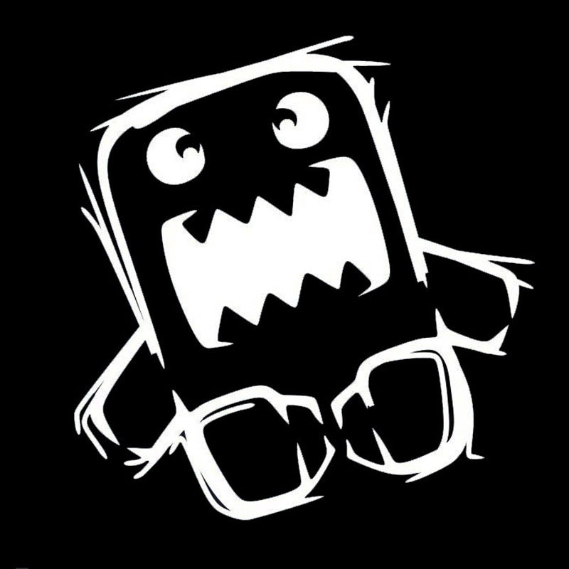 

Стикеры для автомобиля Domo kun jdm hellafпышные Светоотражающие Водонепроницаемые крутые наклейки модифицированные Аксессуары для mazda toyota honda bmw