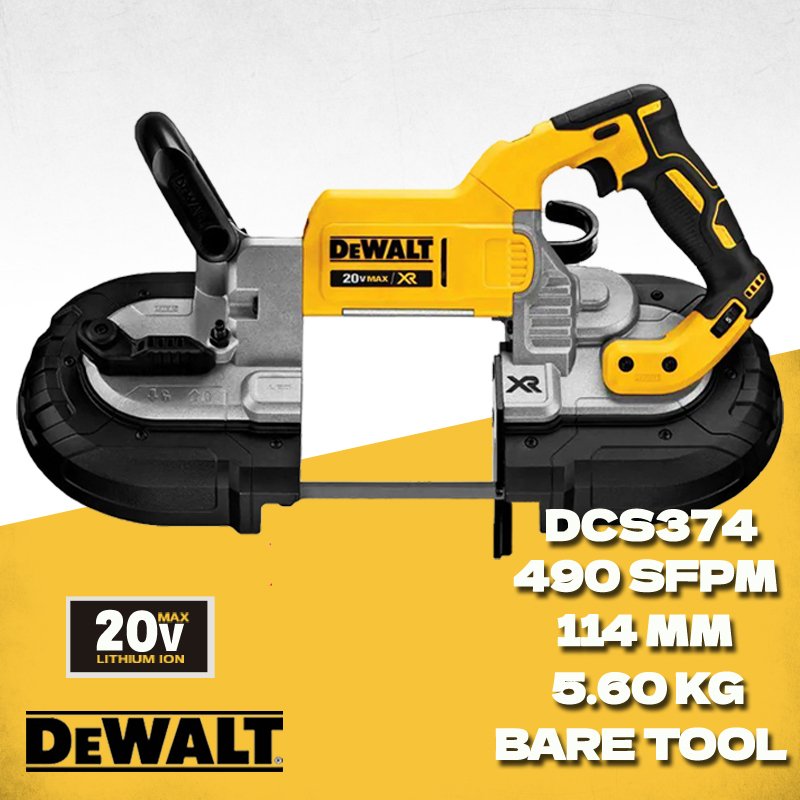 

DEWALT DCS374 Бесщёточная аккумуляторная ленточная пила