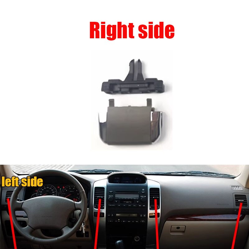

Для Toyota Land Cruiser Prado LC120 2003-2009 Автомобильная Передняя панель кондиционера воздуховода A/C вентиляционные отверстия зажим