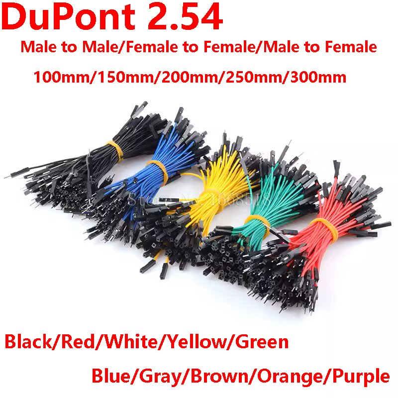 

Dupont Cable для Arduino 2.54 мм 10 шт.