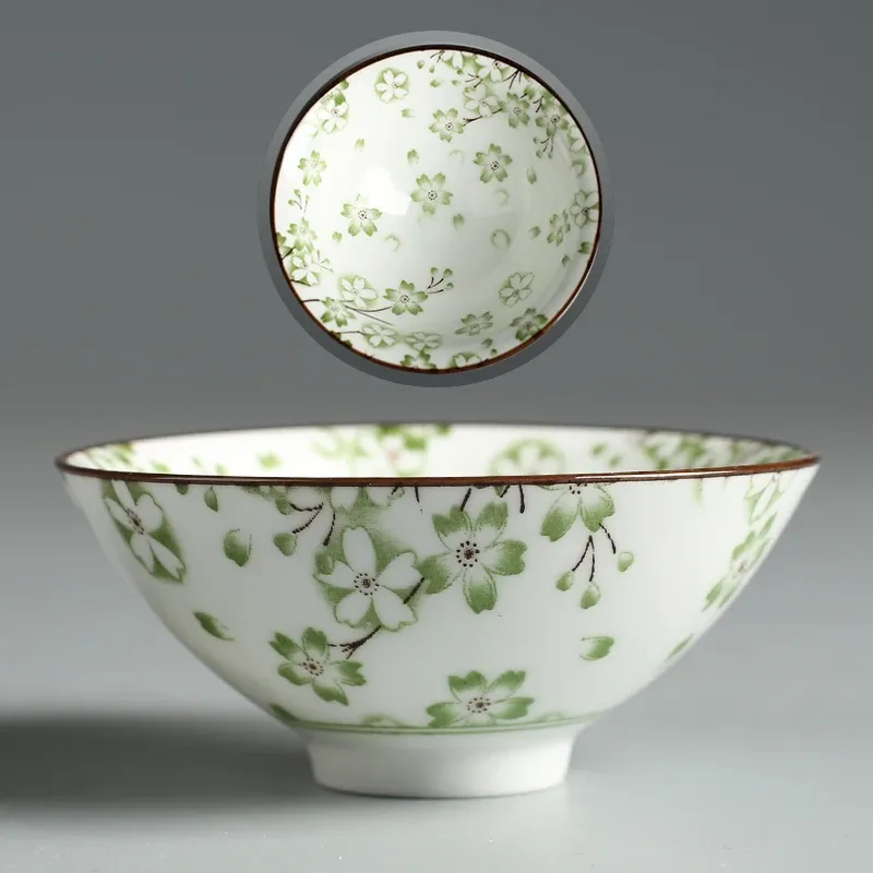 

JINGDE CERAMICS Сине-белая чайная чашка из керамики