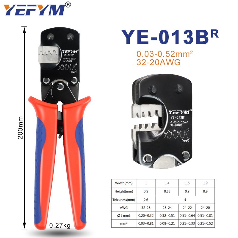 

Мини-клещи YEFYM для клемм JST YE-013BR