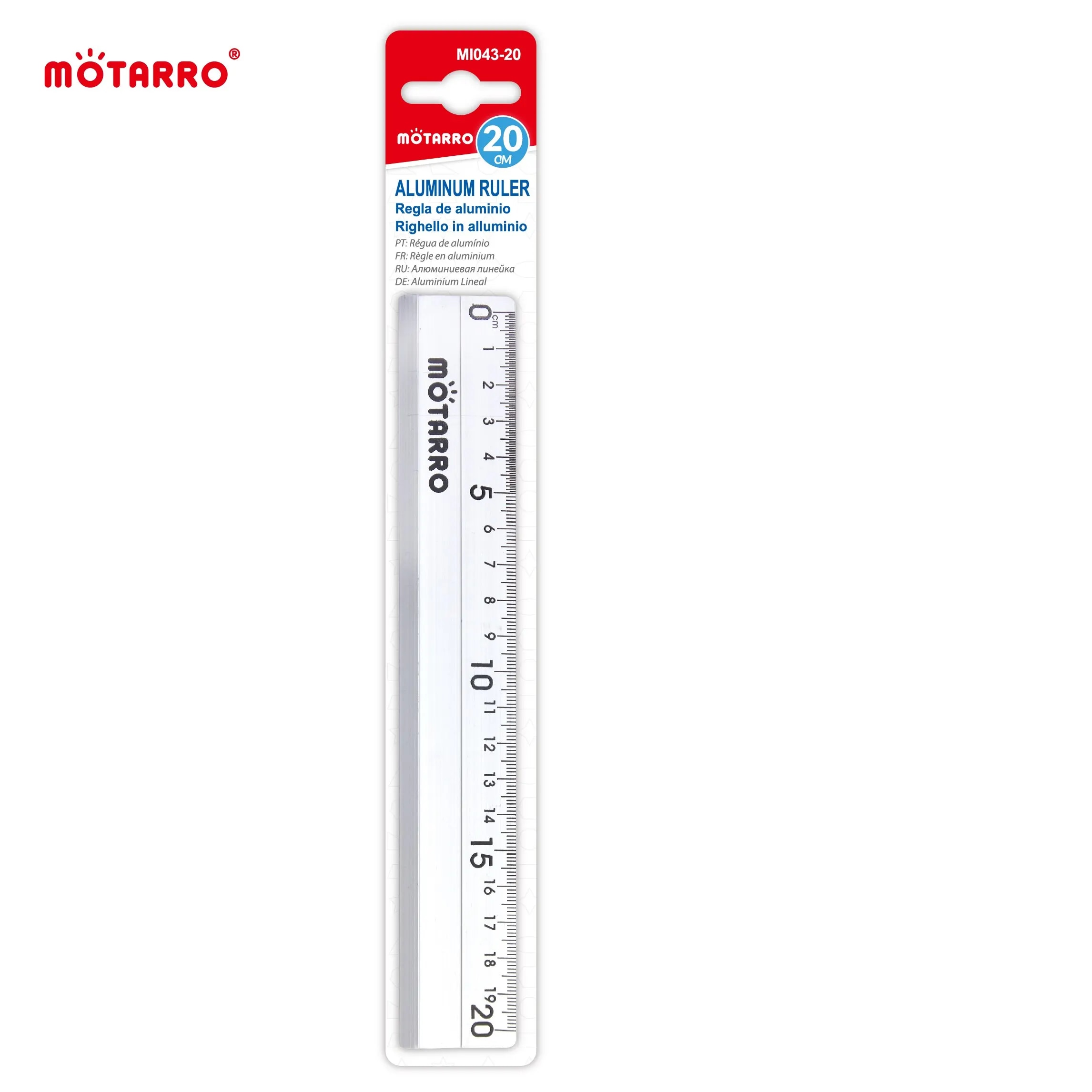 

MOTARRO MI043-20 металлическая линейка 20 см