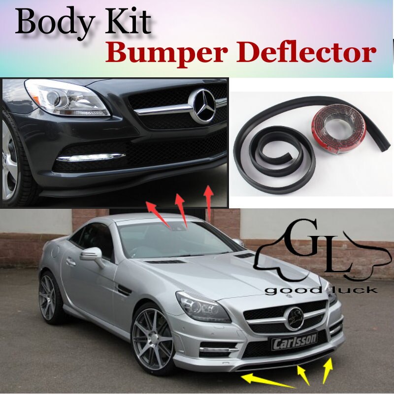 

Губы бампера для Mercedes Benz SLK R170 R171 R172/верхний спойлер для магазина передач для тюнинга автомобиля/верхней передачи рекомендуемый Комплект кузова + полоса
