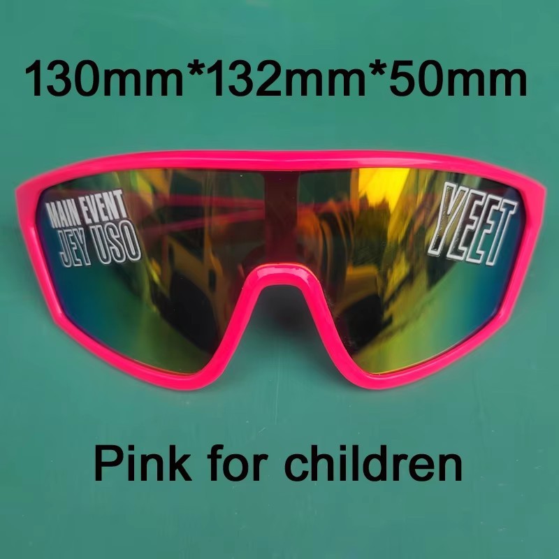 

Солнцезащитные очки Yeet Red Shades Jey Uso для взрослых, новая копия WWE Shop Main Event