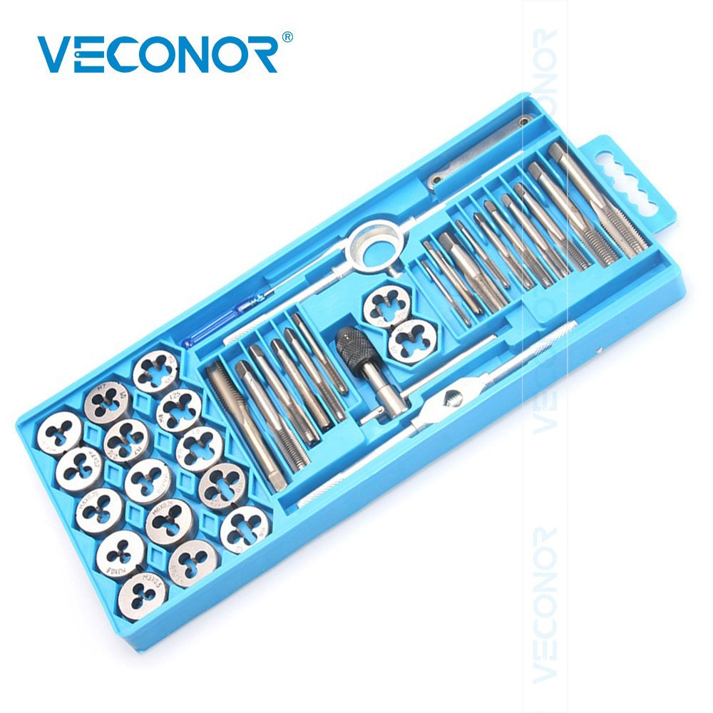 

Комплект метчиков и плашек Veconor M3-M12