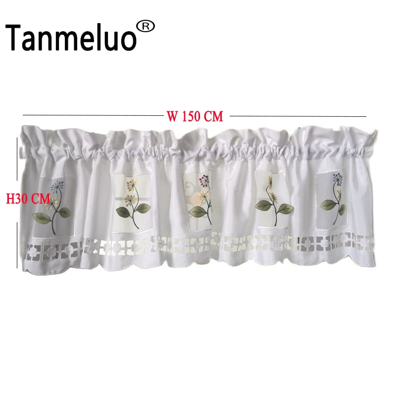 

Tanmeluo шифоновая полузанавеска белая