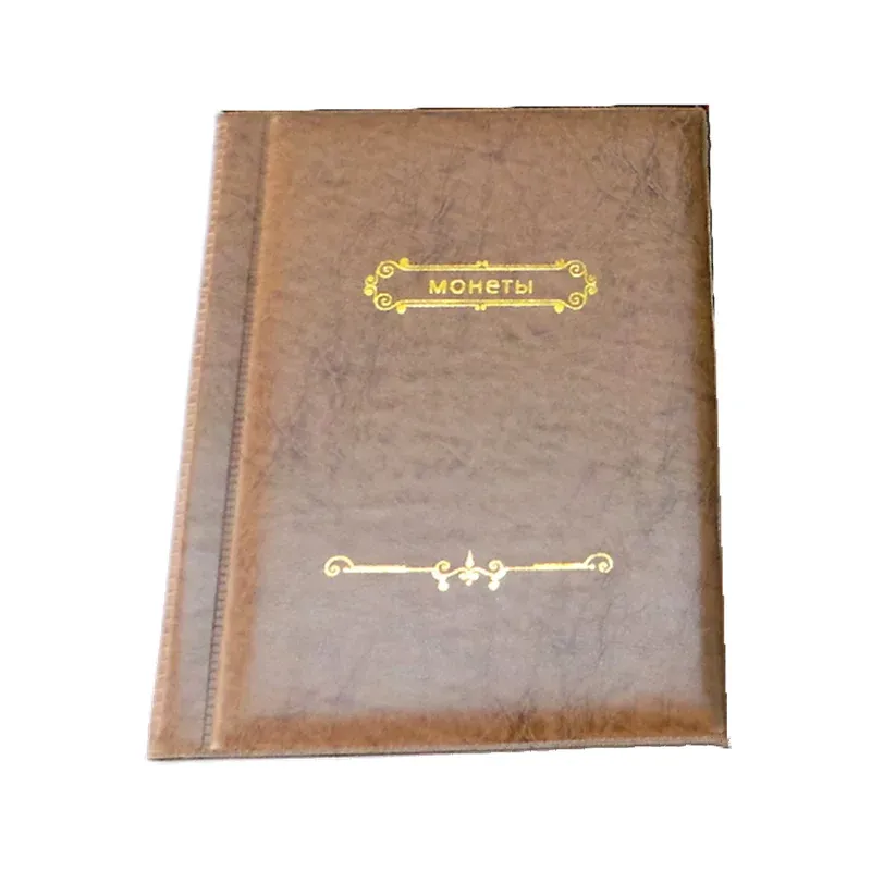 

Альбом для монет 250 шт., черный/красный/зеленый/коричневый