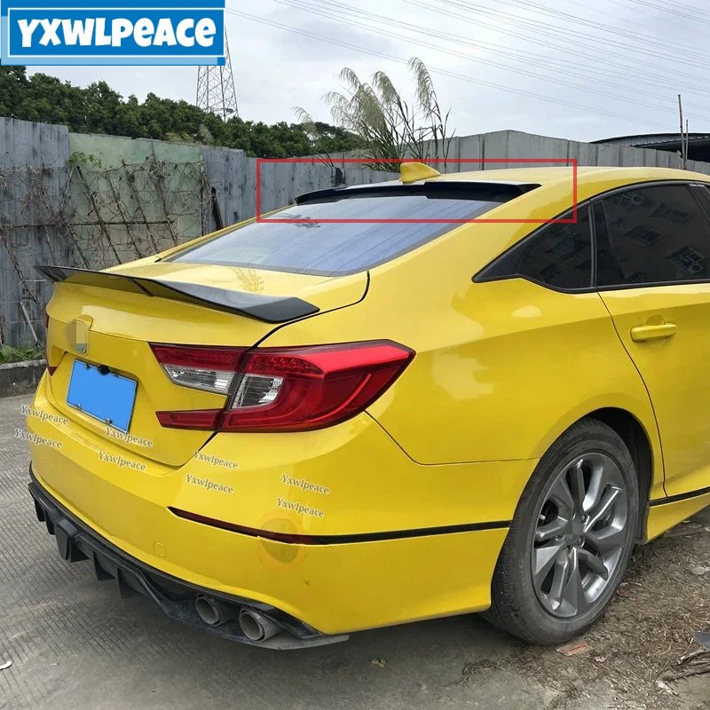 

Спойлер для Honda Accord 10-го поколения 2018-2022, спойлер на крышу заднего окна из АБС-пластика, автомобильные аксессуары