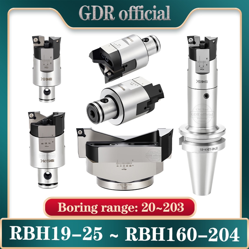 

Регулируемая двусторонняя расточная головка RBH TCT EWN CBK NBH Rough Boring Head BT30 BT40 LBK Rough Boring Head