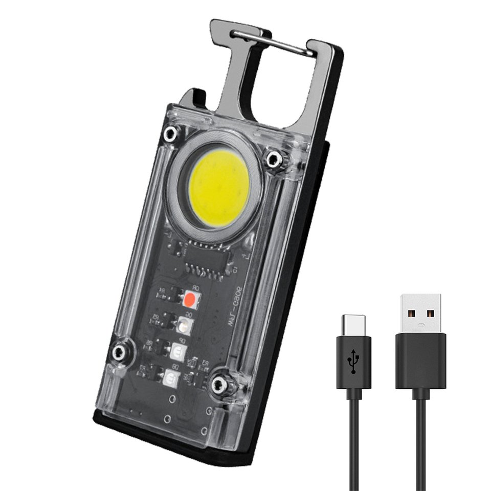 

BORUiT Мини-фонарик COB 500LM