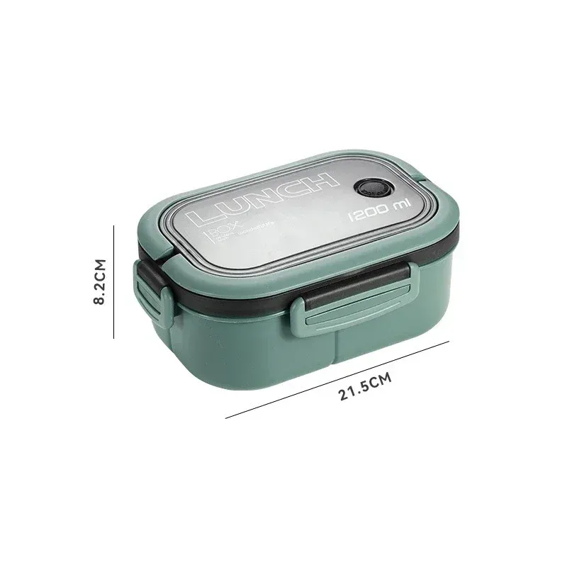 

2-слойный силиконовый ланч-бокс Bento 1200 мл