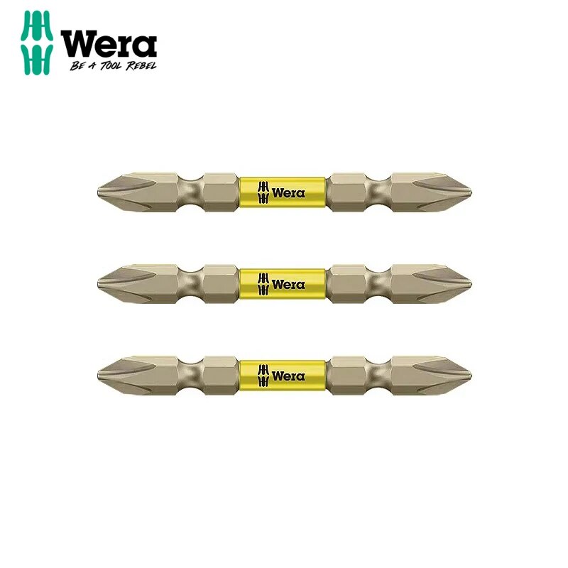 

Wera 05344220001 электрическая отвертка с двойной головкой PH2 65 мм