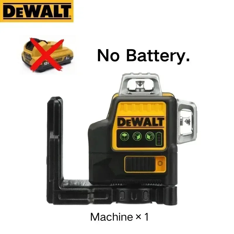 

2024 Dewalt DW089LG 3 стороны * 360 12 линий лазерный уровень горизонтальный зеленый свет инструмент метр открытый степень вертикальный аккумулятор 12 В
