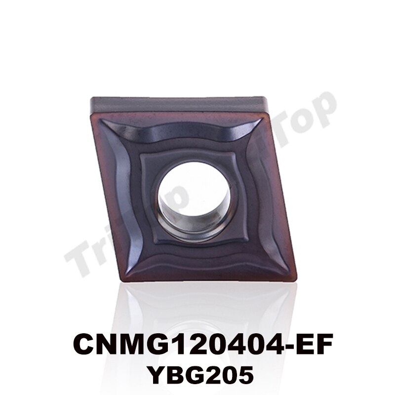 

10 шт./партия, YBG205 CNMG 120404 -EF, карбид вольфрама, Токарные Вставки для обработки cnc CNMG431 CNMG120404