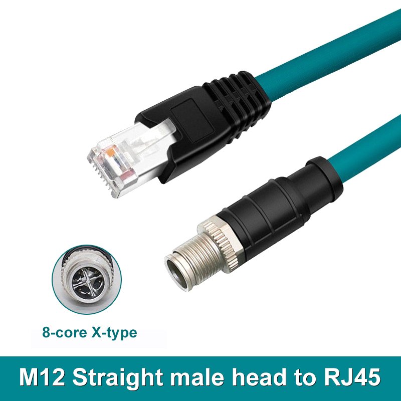 

M12 8-контактная штекерная головка DIVEDEER